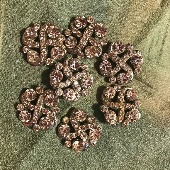 Jewelry | Rhinestone Buttons | Poshmark